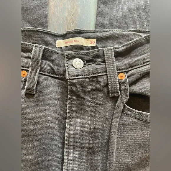 Levi’s Ribcage Bell High-Rise Flare-Leg Jeans Women’s Sz. 30 - Picture 7 of 7